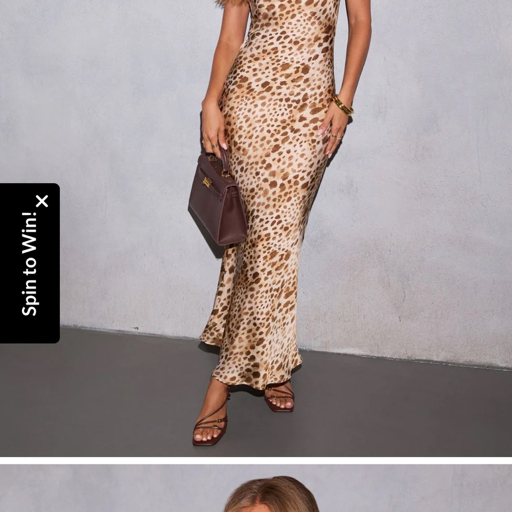 Leopard Print Maxi
